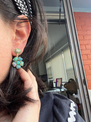 Bella Flower Statement Earring