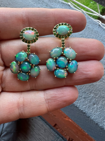 Bella Flower Statement Earring